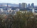 Red Road Flats from Queens Park - geograph.org.uk - 3437265
