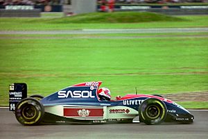 Rubens Barrichello - Jordan 193 at the 1993 British Grand Prix (32873446423)