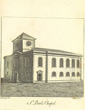 St Paul's Church, Birmingham circa 1809