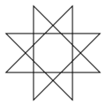 Star polygon 8-3