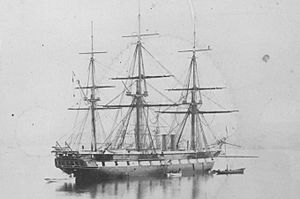 StateLibQld 1 254247 Three masted sailing ship H.M.S. Galatea, ca. 1868.jpg