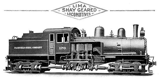 Steam locomotive shay