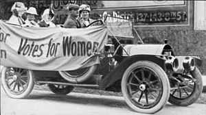 Suffragists from the Political Equality League in Milwaukee