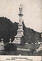 Sumner Monument - Earl Park- Indiana - Postcard - 1908