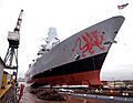 The Launch of Type 45 Destroyer HMS Dragon MOD 45149875