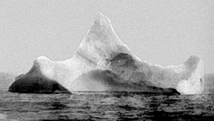 Titanic iceberg
