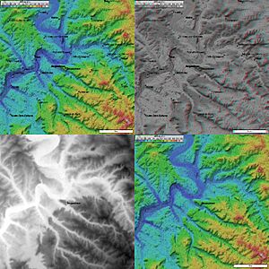 Topographie de angouleme