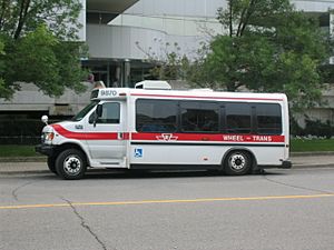 Ttc wheel trans in Scarborough at the YMCA