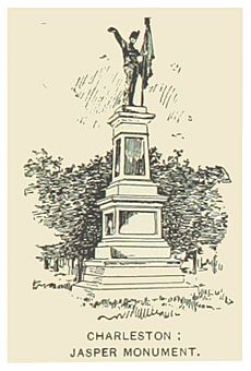 US-SC(1891) p785 CHARLESTON, JASPER MONUMENT
