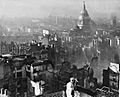 View from St Paul's Cathedral after the Blitz
