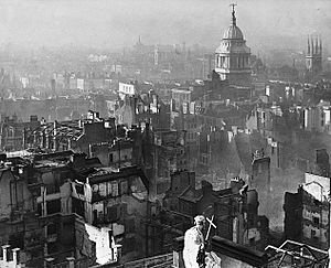 View from St Paul's Cathedral after the Blitz.jpg