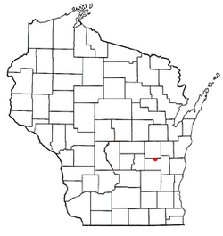 Location of Eldorado, Wisconsin