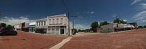 Downtown Wortham, Texas