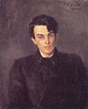 William Butler Yeats by John Butler Yeats 1900