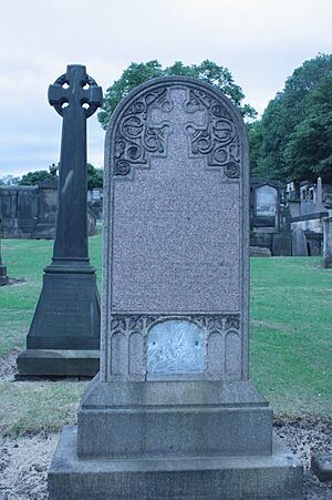 William MacGillivray's grave, New Calton Cemetery