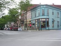 Downtown Wyalusing in July 2012
