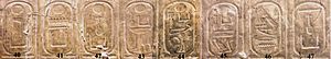 Abydos Koenigsliste 40-47