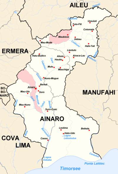 Ainaro cities rivers