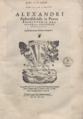 Alexander - Commentaria in Analytica priora Aristotelis, 1549 - 4725692