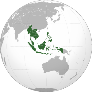 Association of Southeast Asian Nations (orthographic projection)