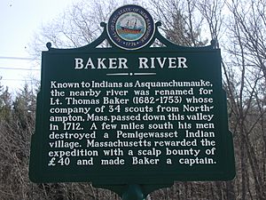 Baker River Historic Marker