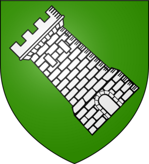 Blason ville fr Tournay (Hautes-Pyrénées)