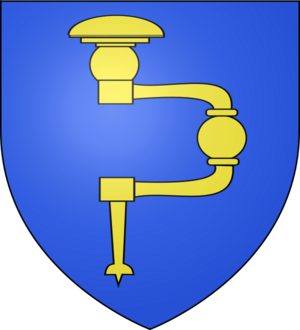 Blason ville fr Vibraye (Sarthe)