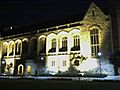 Bonython Hall, University of Adelaide at night