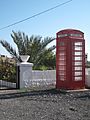 Britse telefooncel op Cyprus