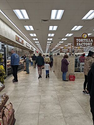 Bucees Interior Calhoun Georgia