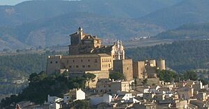 Caravaca de la Cruz Murcia Espana castillo santuario de la vera cruz