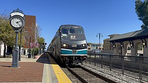 Claremont station (California), March 2025