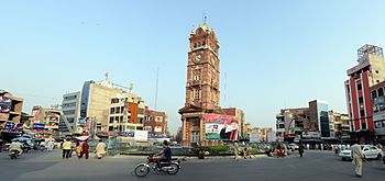 Clocktower Faisalabad, Panorama