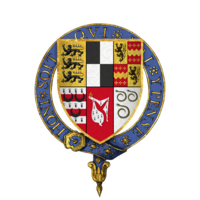 Coat of arms of Sir Nicholas Carew, KG