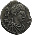 Coin of Odoacer at the British Museum (obverse)