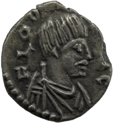 Coin of Odoacer at the British Museum (obverse)