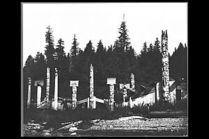 Cumshewa village, Queen Charlotte Island, British Columbia (243)