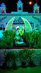 Decoration of a God Krishna in India