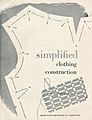 Dept Agriculture simplified clothing construction publication