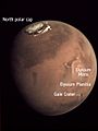 Elysium Planitia labelled view