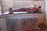 Goudhurst, St Mary's church, wooden effigy of Sir Alexander Culpeper (35762513081)