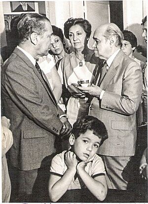 Governador Ney Braga e Presidente Tancredo Neves