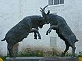 Haddington goat sculpture