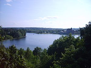 Hameenlinna lake vanajavesi