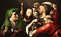 Hieronymus Bosch Workshop (1450-1516) - The arrest of Christ (1515 ca.) - SDMA San Diego Museum of Art