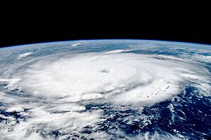 Hurricane Beryl from the ISS