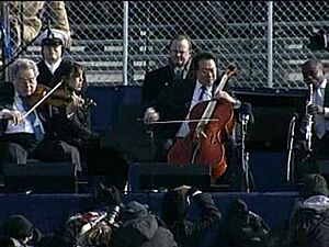 Inauguration performance of Air and Simple Gifts