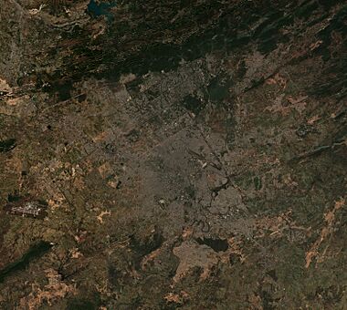 Islamabad from Satellite