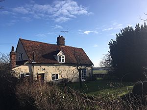 John Ray birthplace's in Black Notley, Essex
