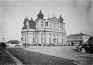 Kalmar cathedral 1900